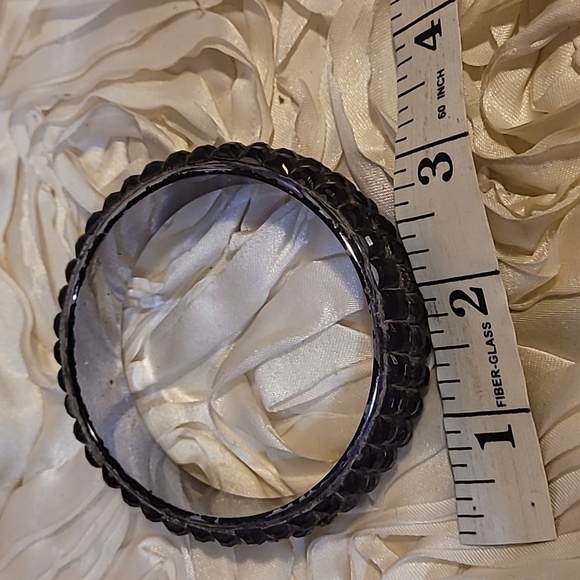 Purple Rhinestone Bracelet Rhinestone Band - Picture 7 of 8